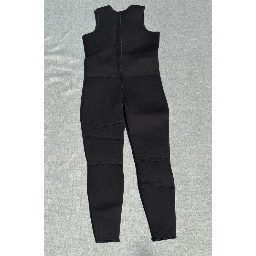 Harveys Scuba Diving Farmer John Wetsuit Men's Size XL Sleeveless Long Black 7mm